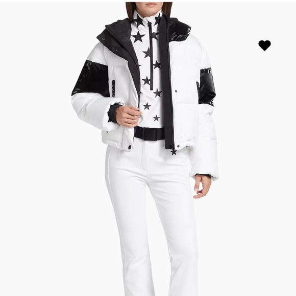 Goldbergh Arleth Ski Jacket Black White Goldbergh Quilted Arleth Ski Jacket - Picture 8 of 16